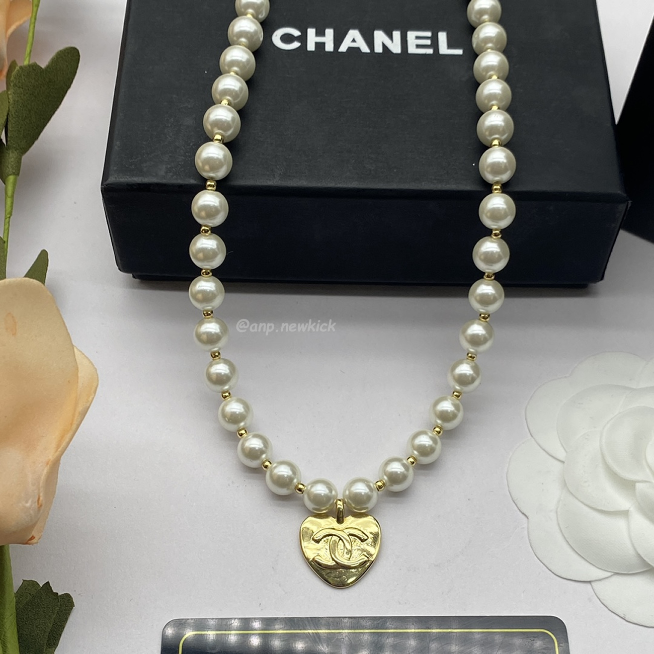 Chanel Pre Owned Cc Diamond Pendant Necklace (8) - www.newkick.vip